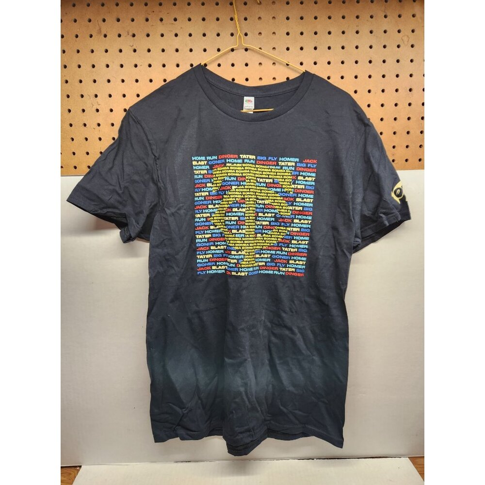 MLB Minnesota Twins T-Shirt 100% Cotton Black Fruit Of The Loom‎ Medium